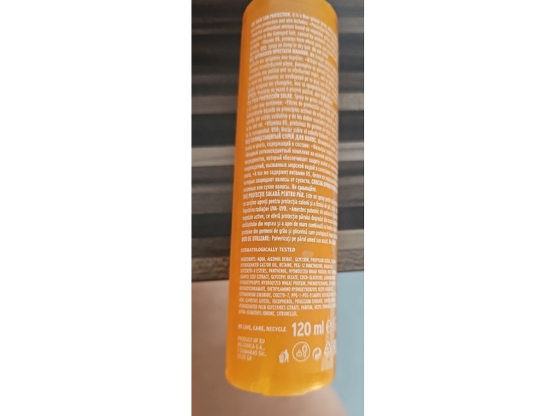 Lorvenn Sun Protection Spray, 4.06 fl oz/120 mL