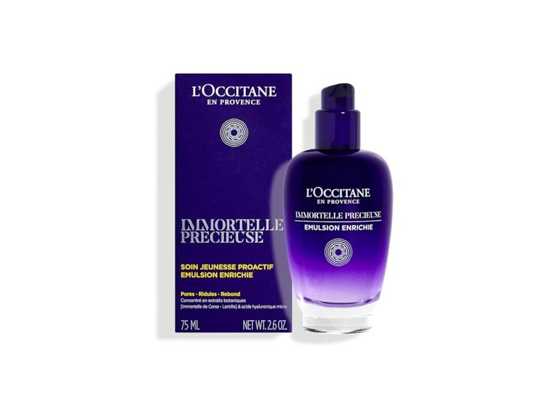 L'occitane Immortelle Precious Emulsion, 2.60 fl oz/75 mL