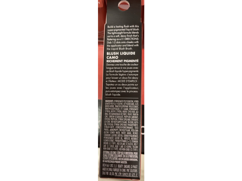 e.l.f. Cosmetics Camo Liquid Blush, Dusty Rose, 0.13 fl oz/4 mL