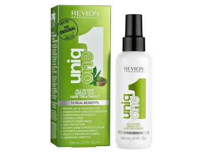 Revlon UniqOne All In One Hair Treatment, Green Tea, 5.1 fl oz/150 mL