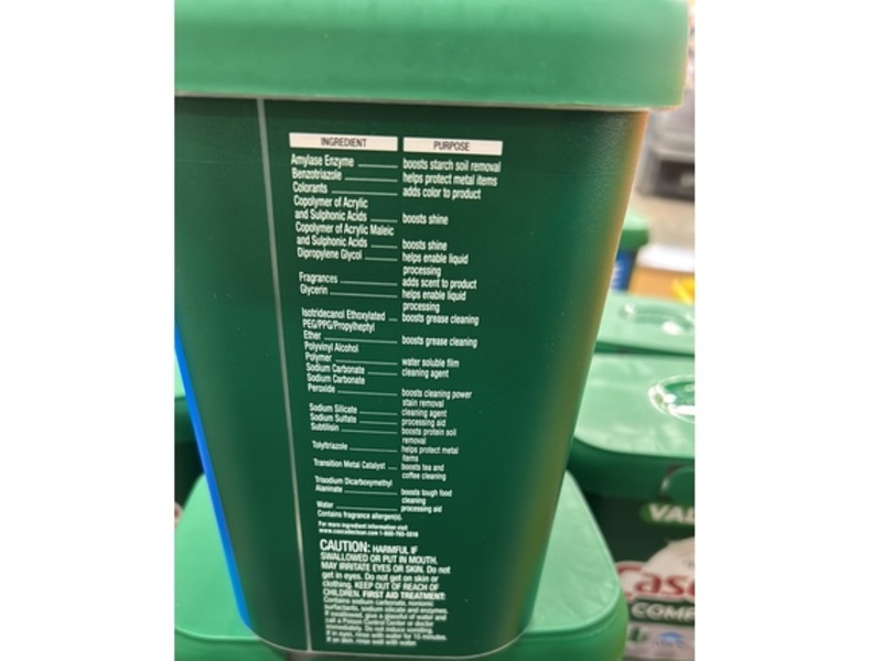 Cascade Complete Dishwasher Detergent, Fresh Scent, 100 Pac, 53.6 oz/1.52 kg