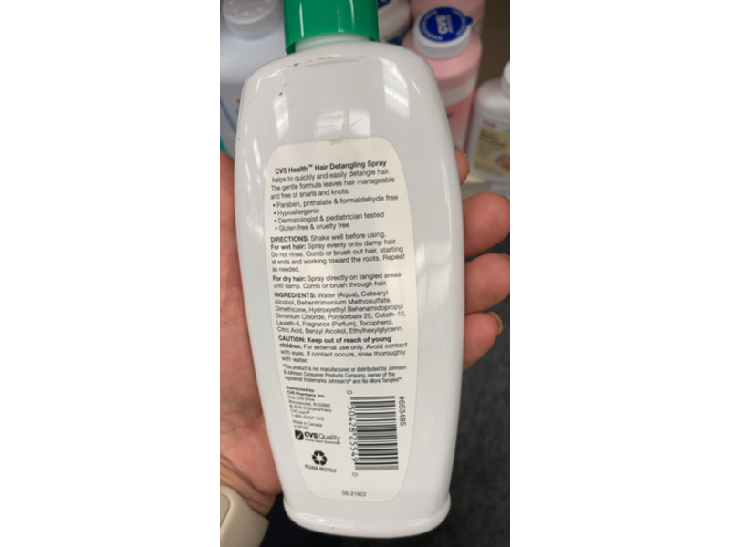 Cvs Health Hair Detangling Spray, 10 fl oz/295 mL