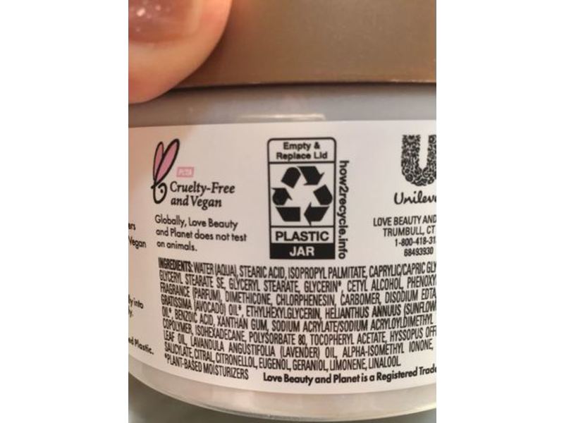 Beloved Lavender & Hyssop Body Cream Lotion, 10 oz