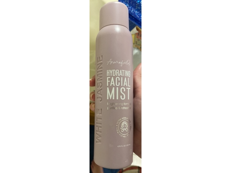 Aromafields Hydrating Facial Mist, White Jasmine, 6.76 fl oz/200 mL