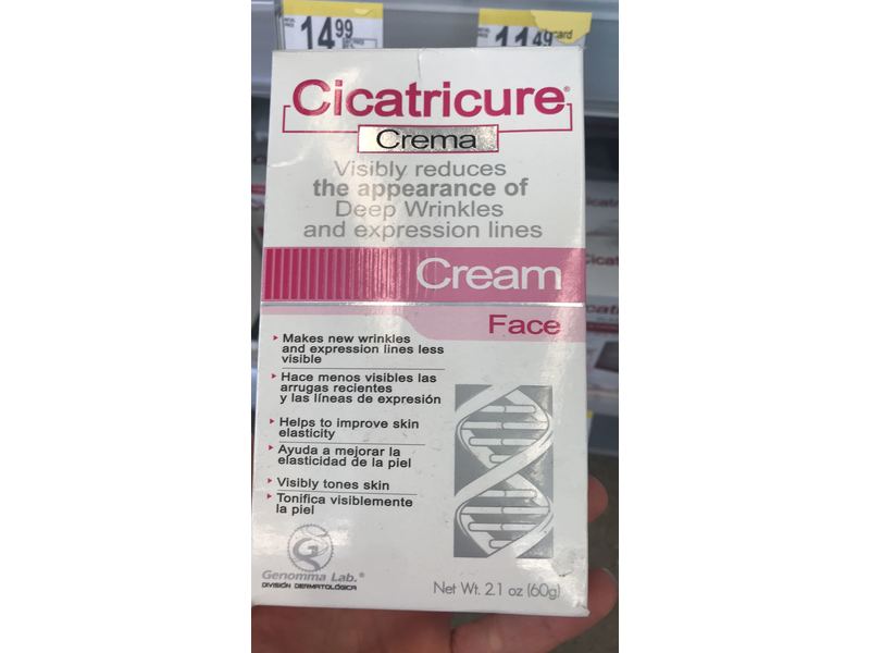 cicatricure wrinkle cream
