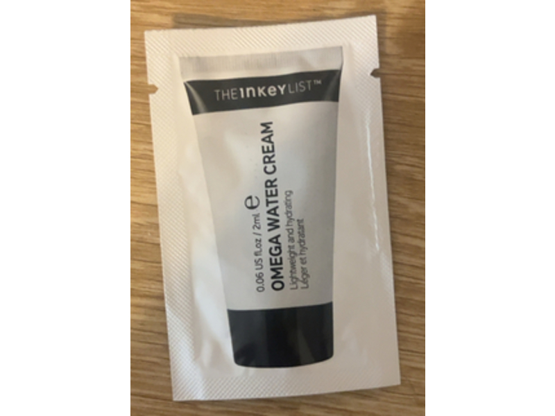 The Inkey List Omega Water Cream, 0.06 fl oz/2 mL