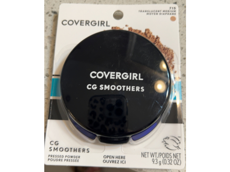 Covergirl Cg Smoothers Pressed Powder, 715 Translucent Medium, 0.32 oz/9.3 g
