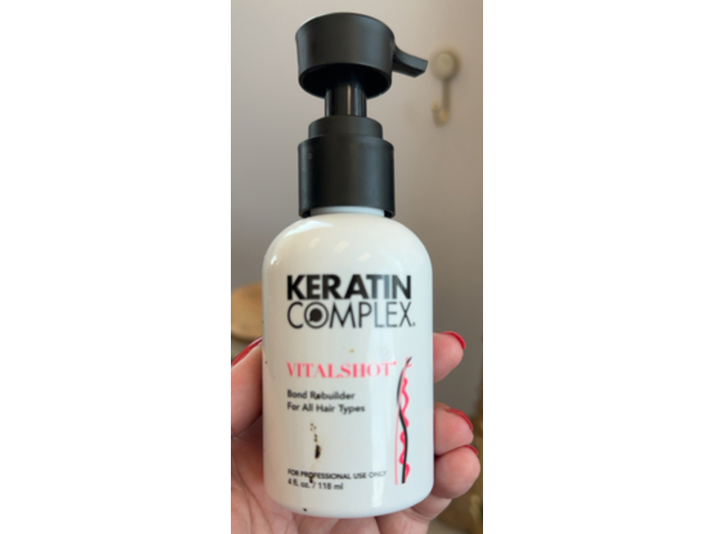 Keratin Complex Vital Shot Bond Rebuider, 4 fl oz/118 mL