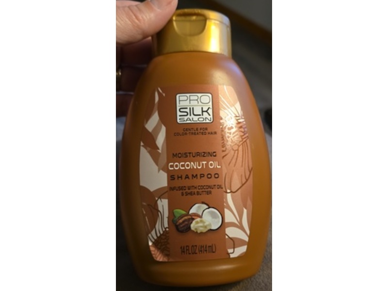 Pro Silk Salon Moisturizing Shampoo, Coconut Oil, 14 fl oz/414 mL