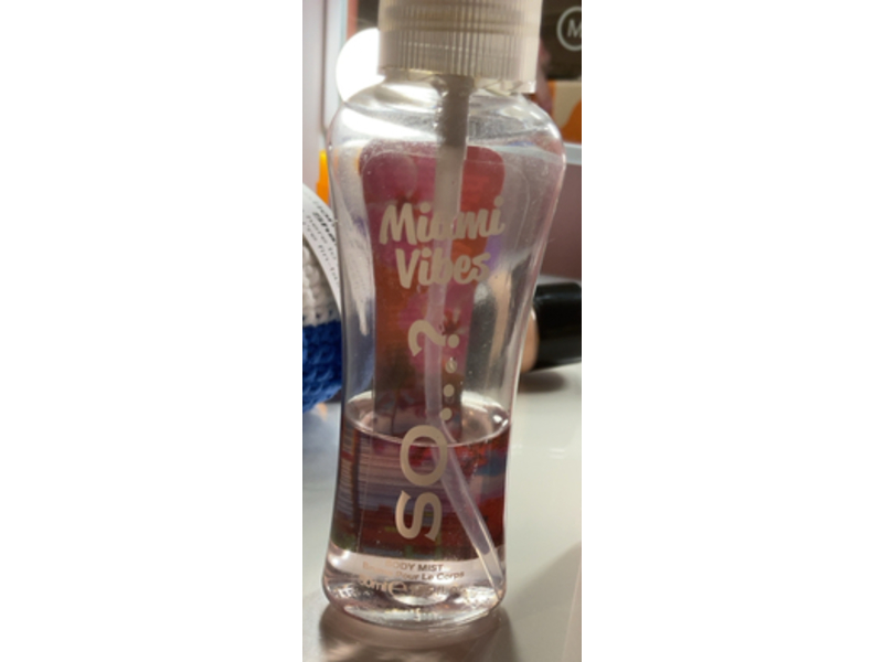 SO...? Miami Vibes Body Mist, 1.75 fl oz/50 mL