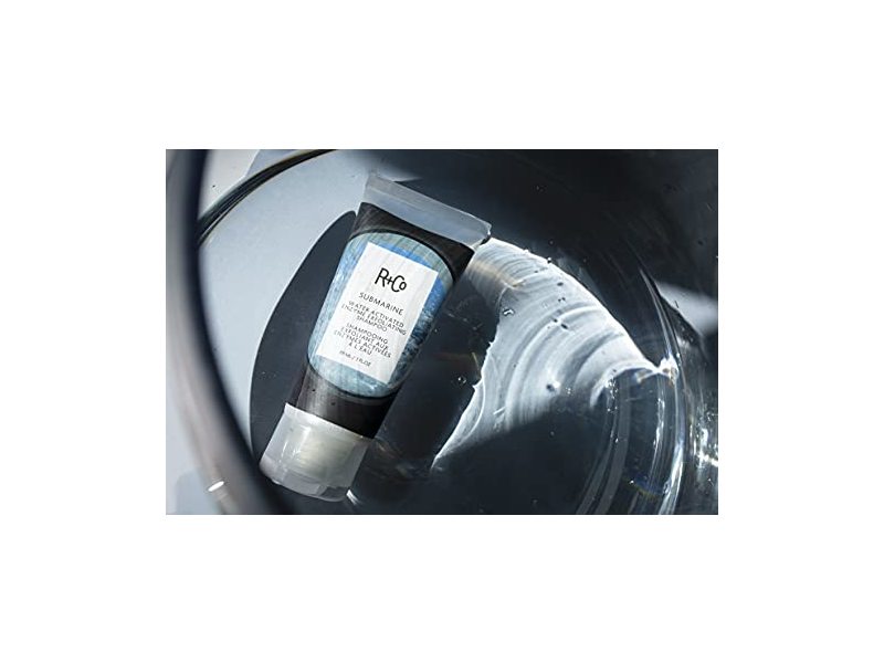 R+Co Water Activated Enzyme Exfoliating Shampoo, Submarine, 3 fl oz/89 mL