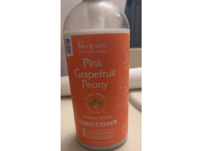 Renpure Pink Grapefruit Peony Conditioner, 24 fl oz/710 mL