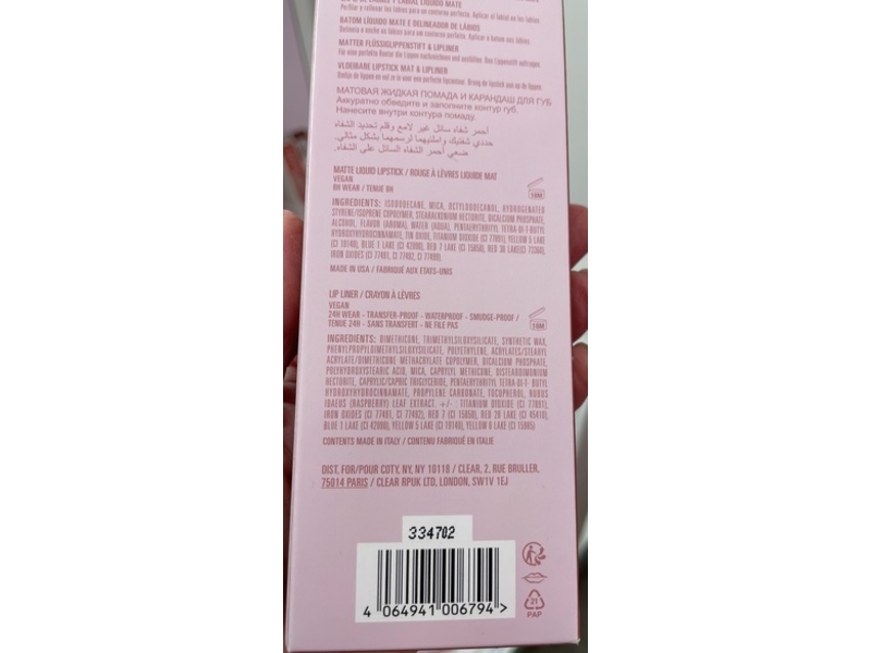 Kylie Jenner Matte Liquid Lipstick & Lip Liner Duo, Dolce K