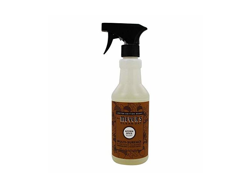 Mrs. Meyer's Clean Day Multi Surface Everyday Cleaner, Acorn Spice, 16 fl oz/473 mL
