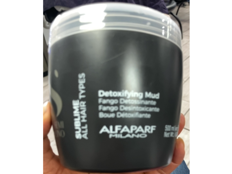 Alfaparf Milano Semi Di Lino Sublime Detoxifying Mud, 21.1 oz/500 mL