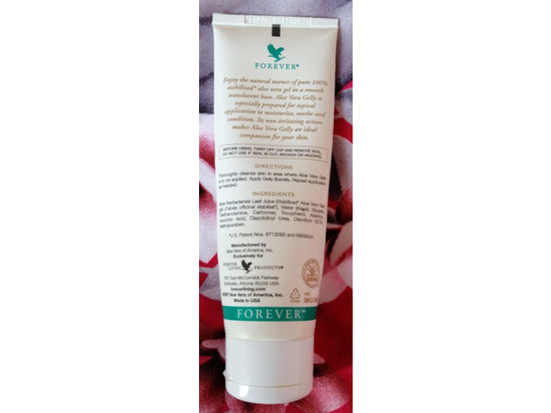 Forever Soothing Clear Gel, Aloe Vera Gelly, 4 fl oz/118 mL
