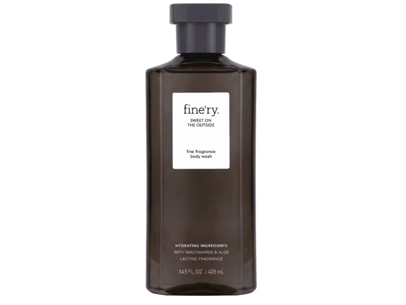 Fine'ry Fine Fragrance Body Wash, Sweet On The Outside, 14.5 fl oz/428 mL