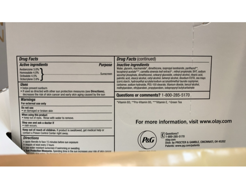 Olay Advanced Total Effects 7 In 1 Facial Moisturizer, SPF 15, 3.4 fl oz/100 mL