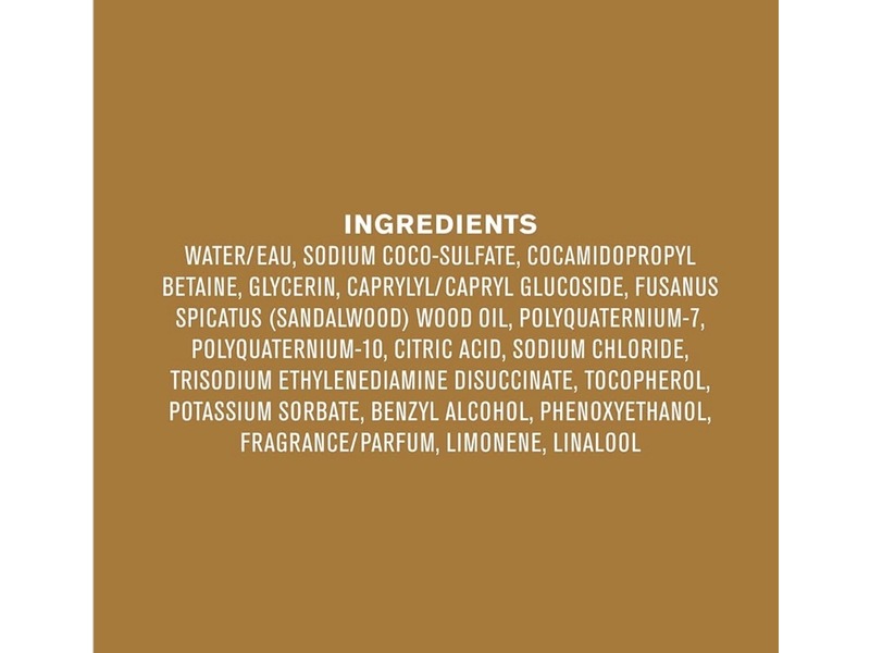 Every Man Jack Body Wash, Amber + Sandalwood, 33.8 fl oz/1000 mL, Pack Of 2