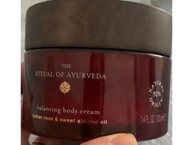 Rituals The Ritual of Ayurveda Body Cream, Indian Rose & Sweet Almond Oil, 7.4 fl oz
