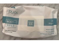 Royal Body Wipes, Alov Vera & Vitamin E, 40 Count - Image 3