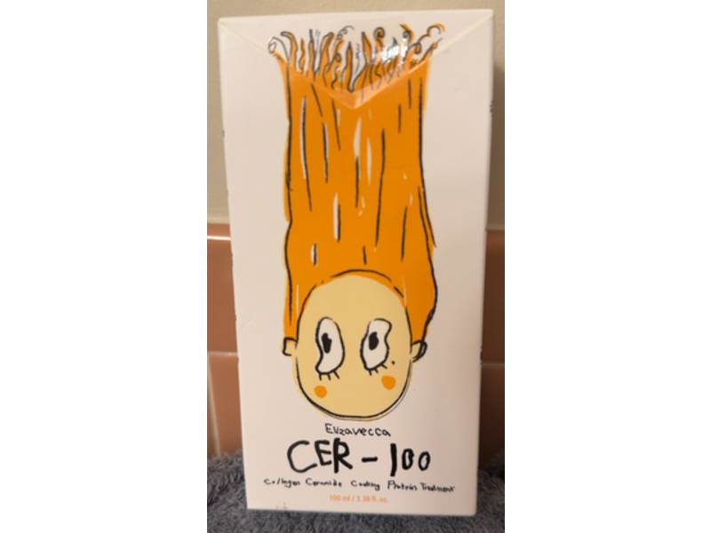 Elizavecca Collagen Ceramide Coating Protein Treatment, CER-100, 3.38 fl oz/100 mL