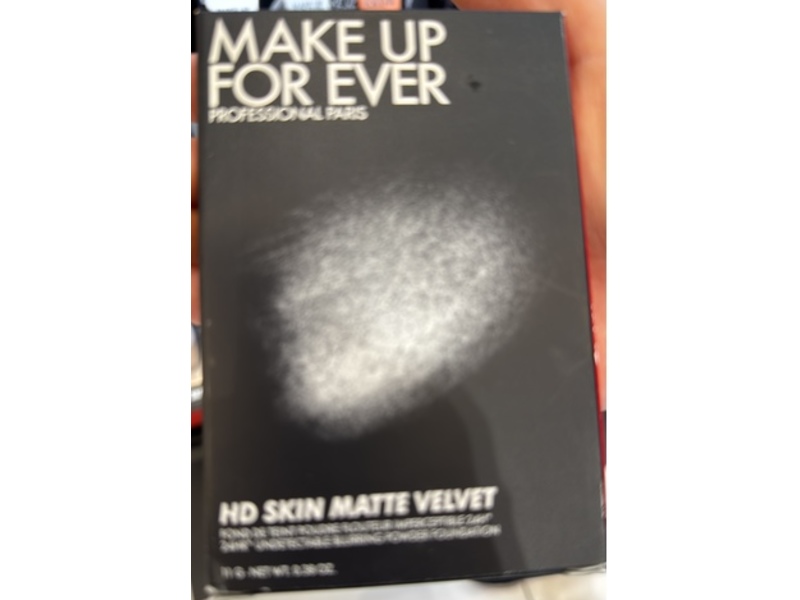 Make Up For Ever HD Skin Matte Velvet 24H Undetectable Blurring Powder Foundation, 4Y60 Warm Almond, 0.38 oz/11 g