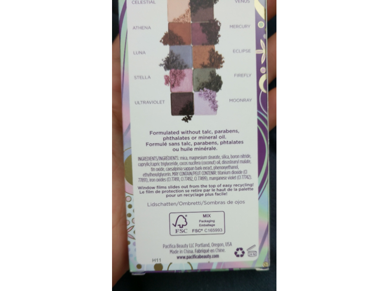 Pacifica Moonflower Otherworldly Eye Shadows, 0.2 oz/5.7 g