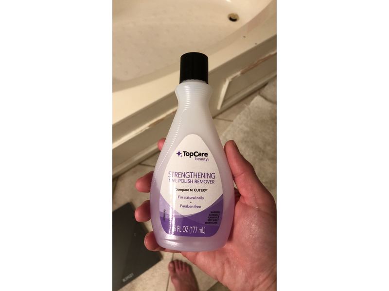 Topcare Strengthening Nail Polish Remover, 6 fl oz/117 mL