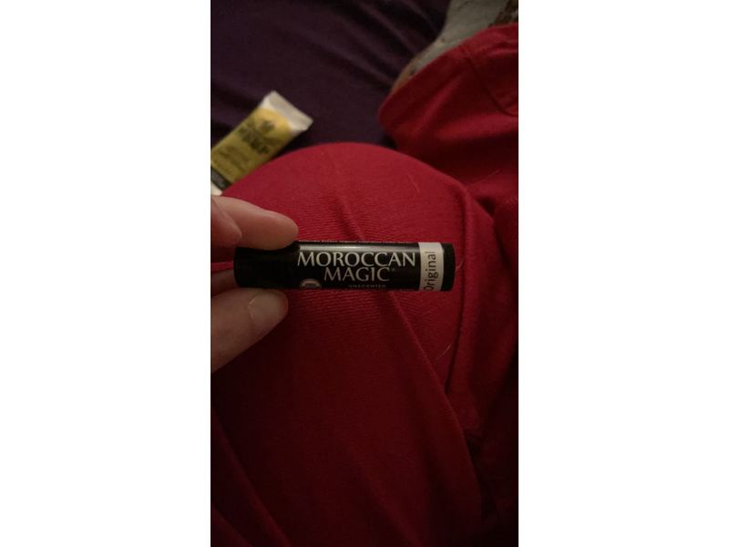 Moroccan Magic Organic Unscented Lip Balm 3 Pack