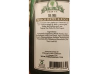 Stirling Soap Co. Witch Hazel & Aloe, Tea Tree, 200 mL - thumbnail 3