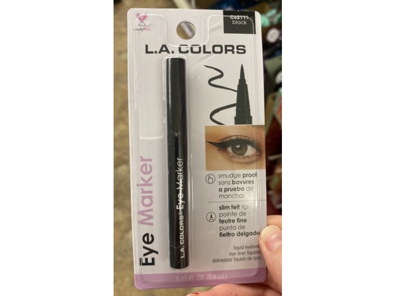 L.a. Colors Eye Marker, Black, 0.02 fl oz/0.6 mL