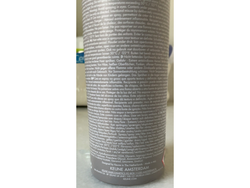 Keune Style Texture Spray Wax, 6.1 oz/200 mL