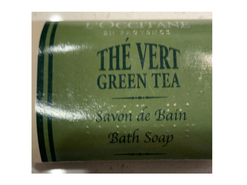 L'Occitane En Provence The Vert Bath Soap, Green Tea, 5.2 oz/150 g