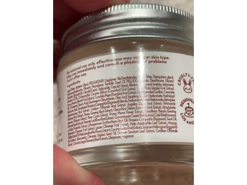 The Creme Shop Gelee Mask, Ceramides & Peach, 2.36 fl oz/70 mL