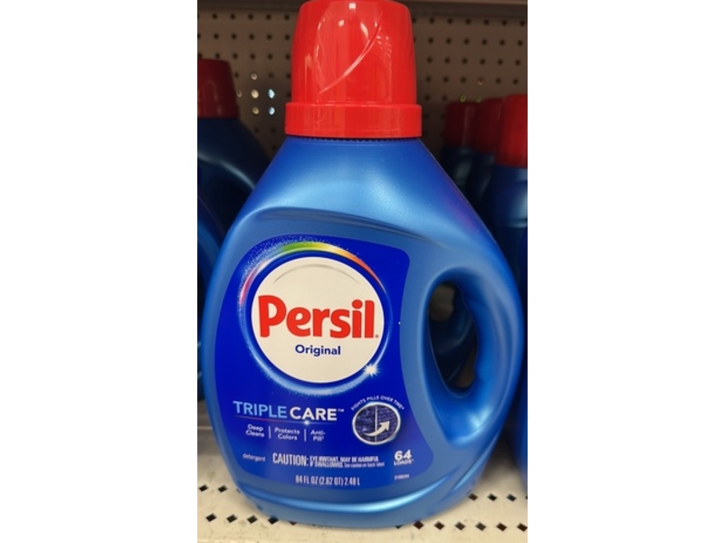 Persil Triple Care Detergent, Original, 64 Loads, 84 fl oz/2.84 L