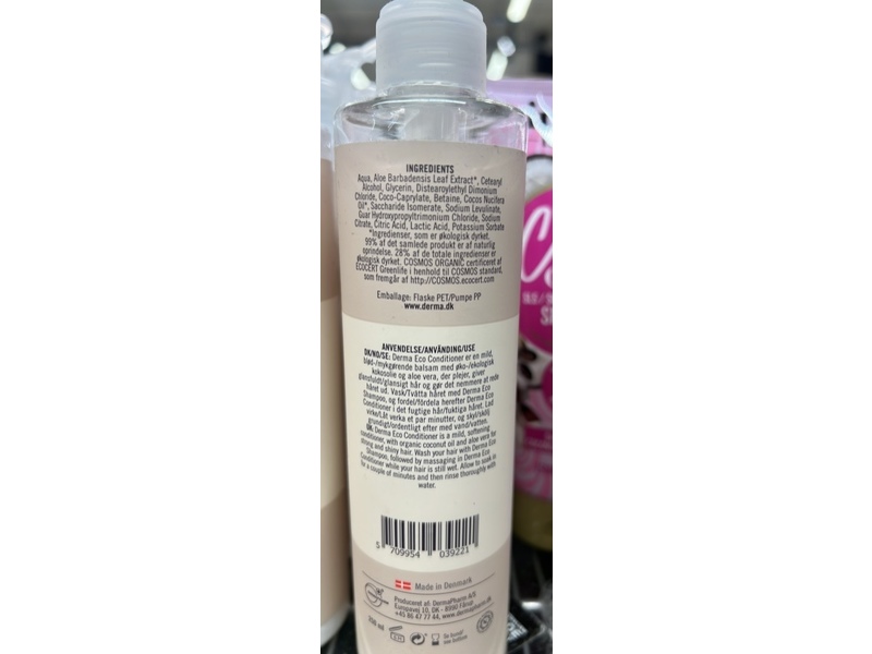Derma Eco Softening Conditioner, 250 mL