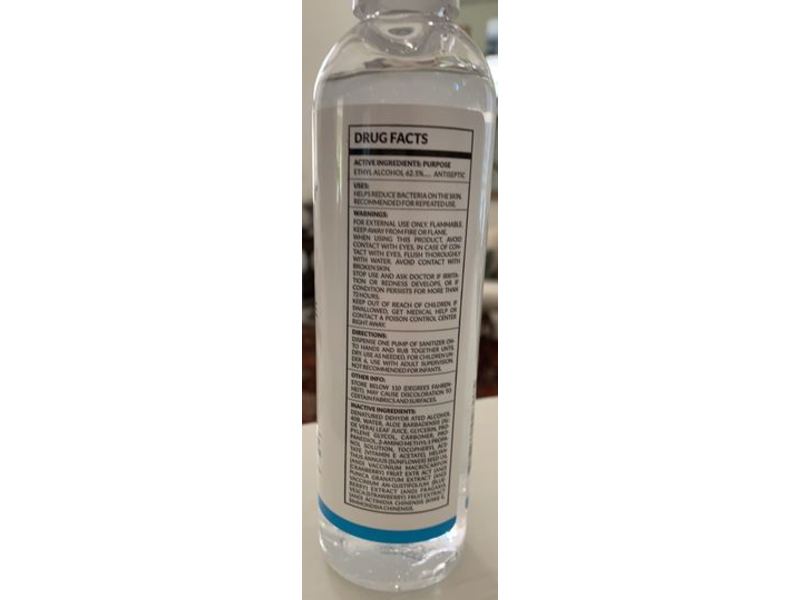 Art Naturals Hand Sanitizer, Scent Free, 8 fl oz/236 mL