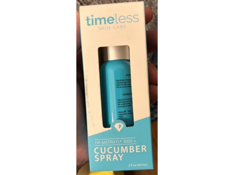 Timeless Skin Care Ha Matrixyl 3000 Cucumber Spray, 2 fl oz/60 mL