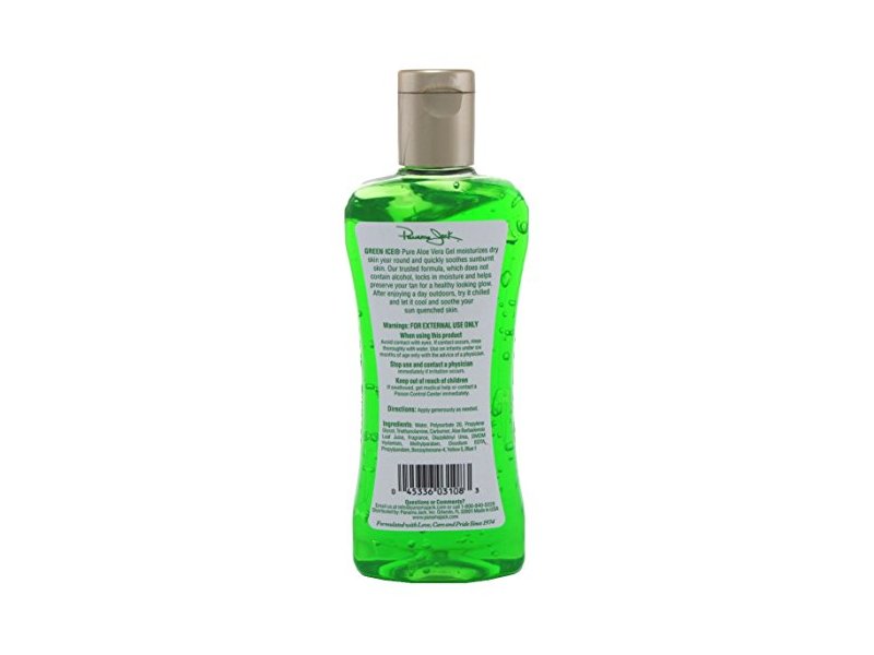 Panama Jack Green Ice Soothing Gel, 8 fl oz/237 mL