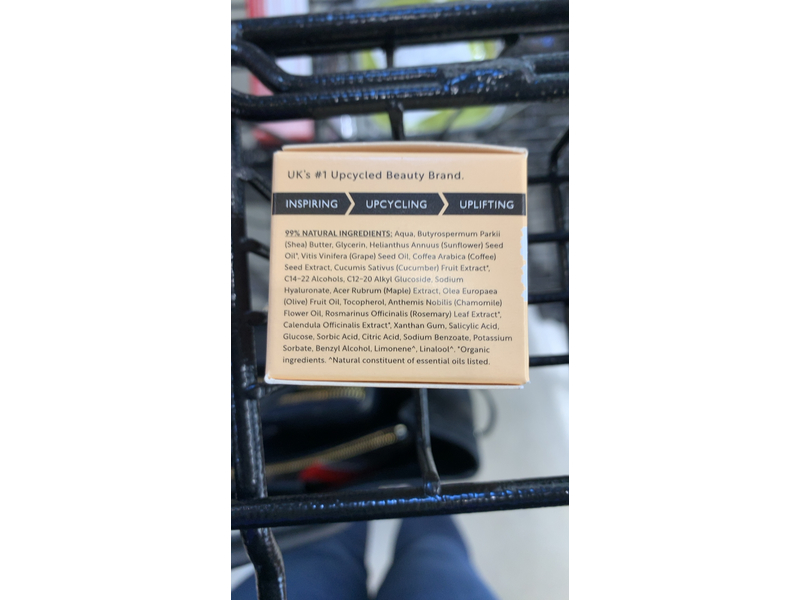 UpCircle Beauty Eye Cream, Hyaluronic Acid & Coffee, 10 mL