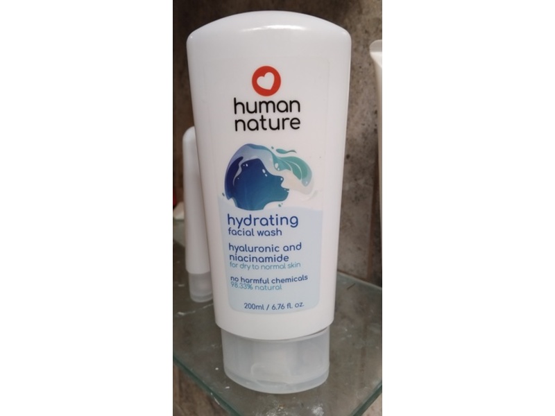 Human Nature Hydratinf Facial Wash, 6.76 fl oz/200 mL