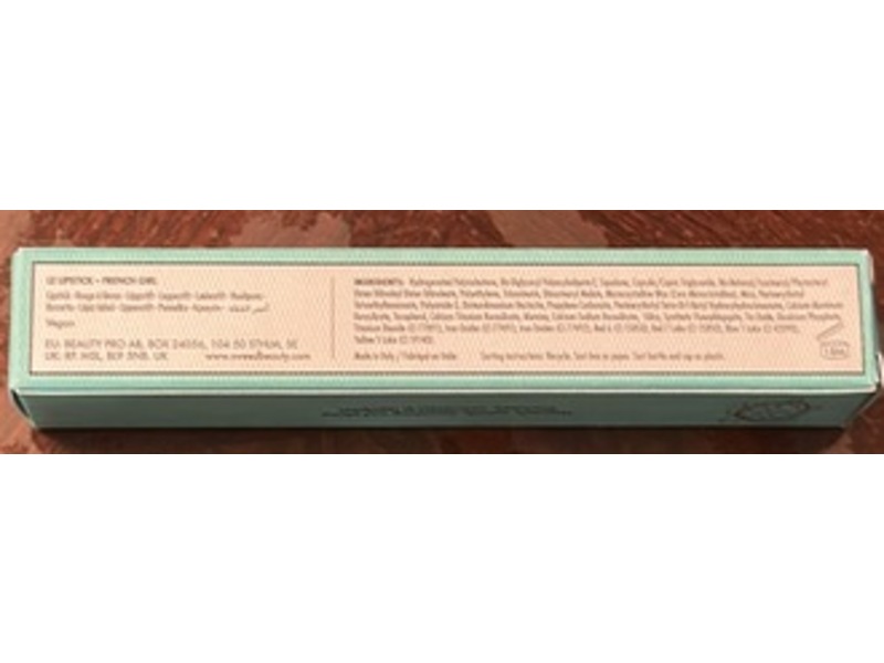 Sweed Professional Le Lipstick, French Girl, 0.08 oz/2.5 g