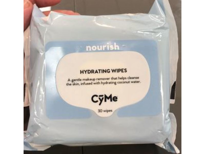Cyme Nourish Hydrating Wipes, 30 Wipes