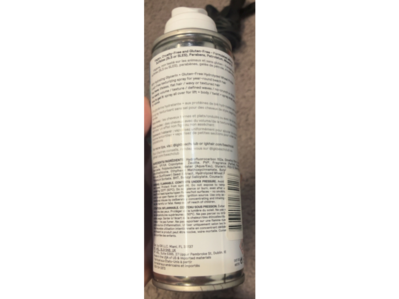 Igk Beach Club Volumizing Texture Spray, 5.0 oz/177 mL