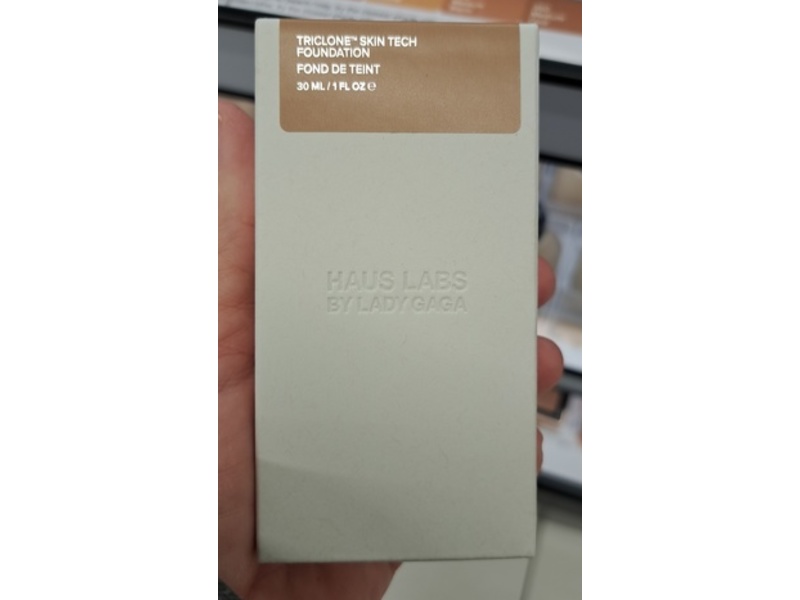 Haus Labs Triclone Skin Tech Foundation, 330 Medium Cool, 1 fl oz/30 mL