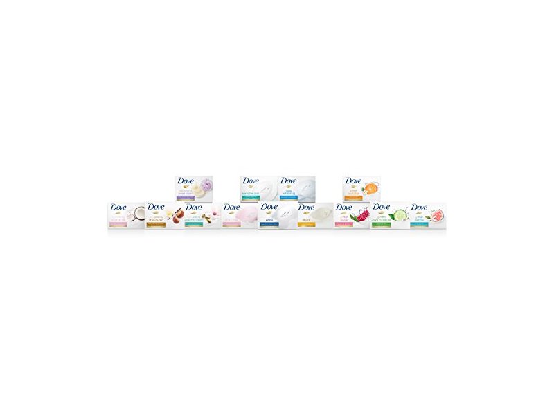 Dove Beauty Bar, White 3.17 oz/90 g, 3 Bar