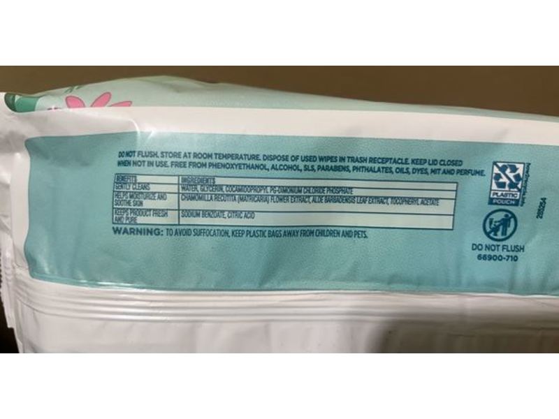 Parents Choice Baby Wipes, Fragrance Free, 80 Count