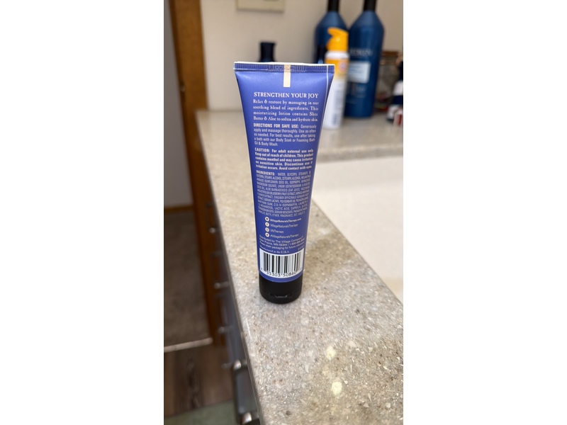 Village Naturals Therapy Chronic Pain & Fatigue Hand & Body Lotion, Uplifting Arnica & Citrus, 2 fl oz/59 mL