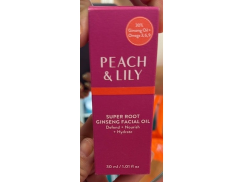 Peach & Lily Facial Oil, Super Root Ginseng, 1.01 fl oz/30 mL